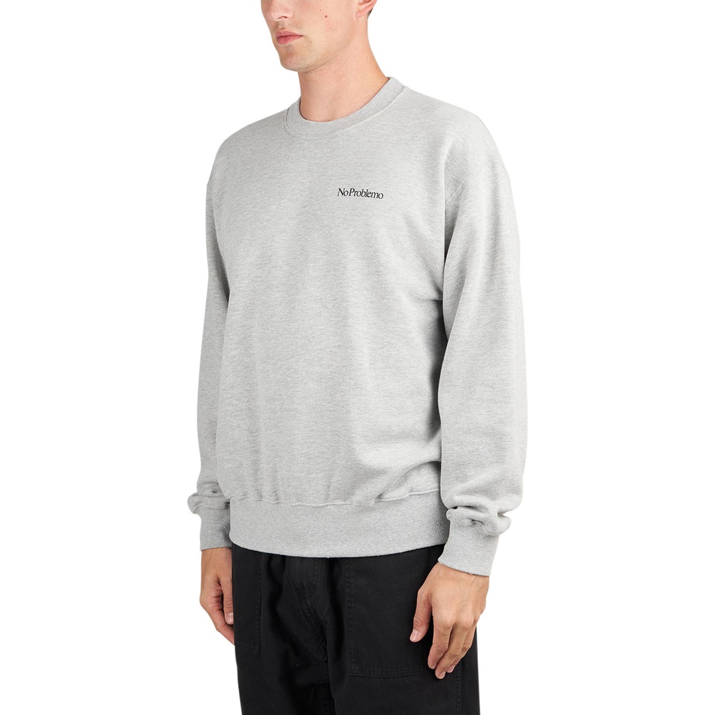 No Problemo Crew Neck Sweat (Grau) - Allike Store