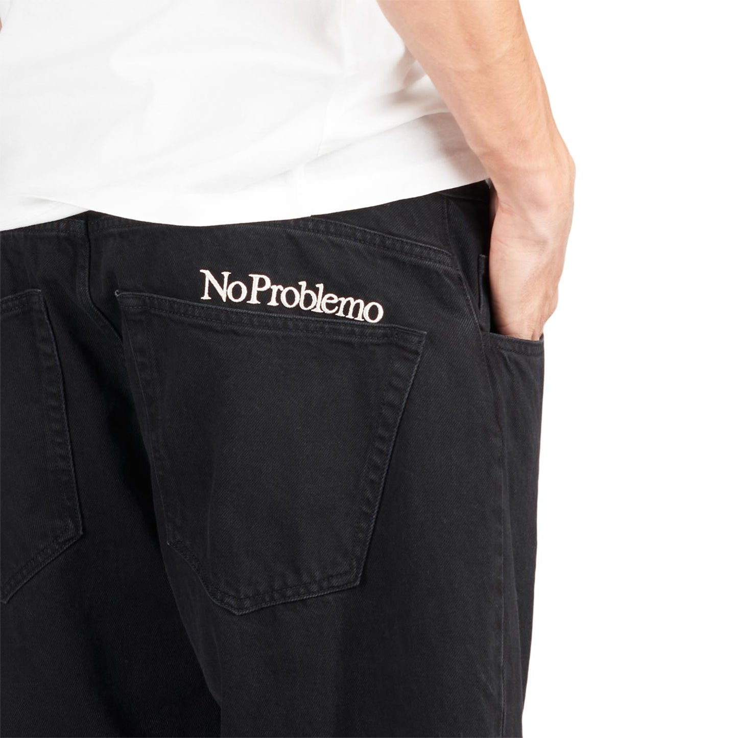 No Problemo Bagi Jean (Schwarz) - Allike Store