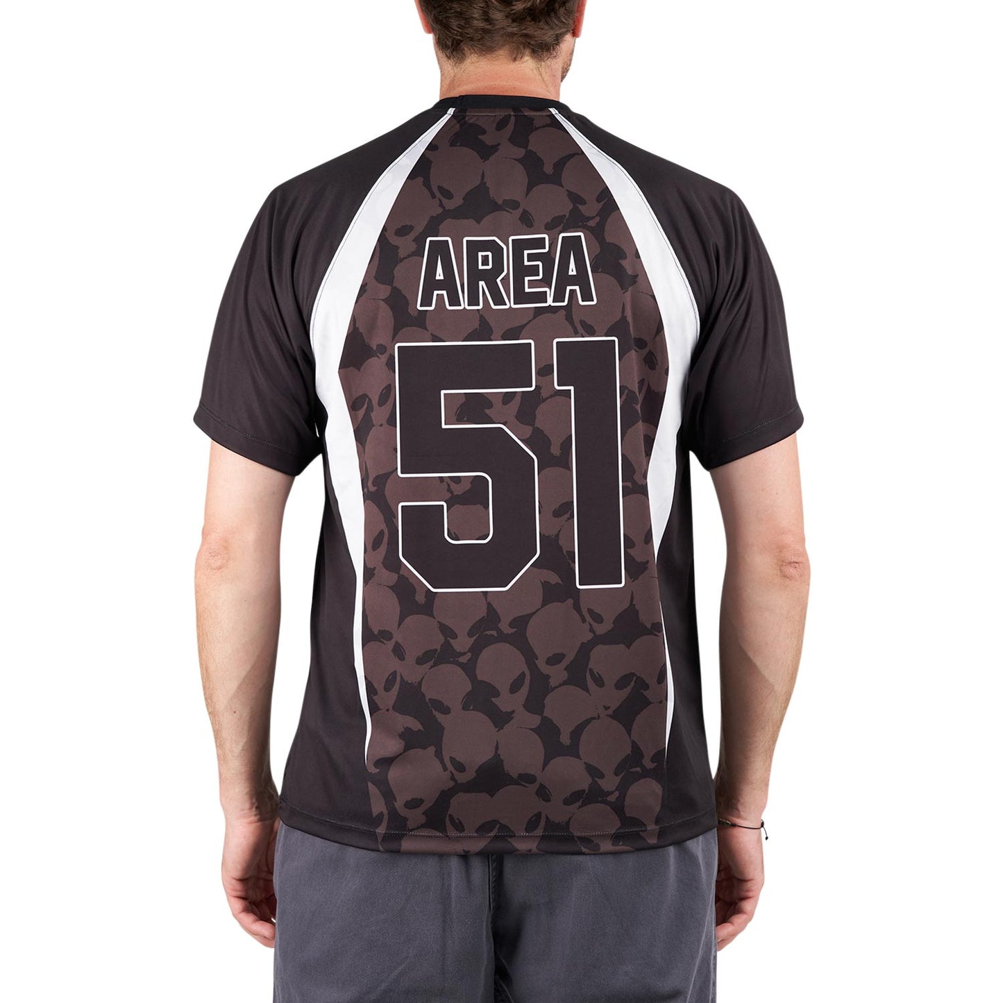 No Problemo Area 51 Football Shirt (Schwarz) - Allike Store