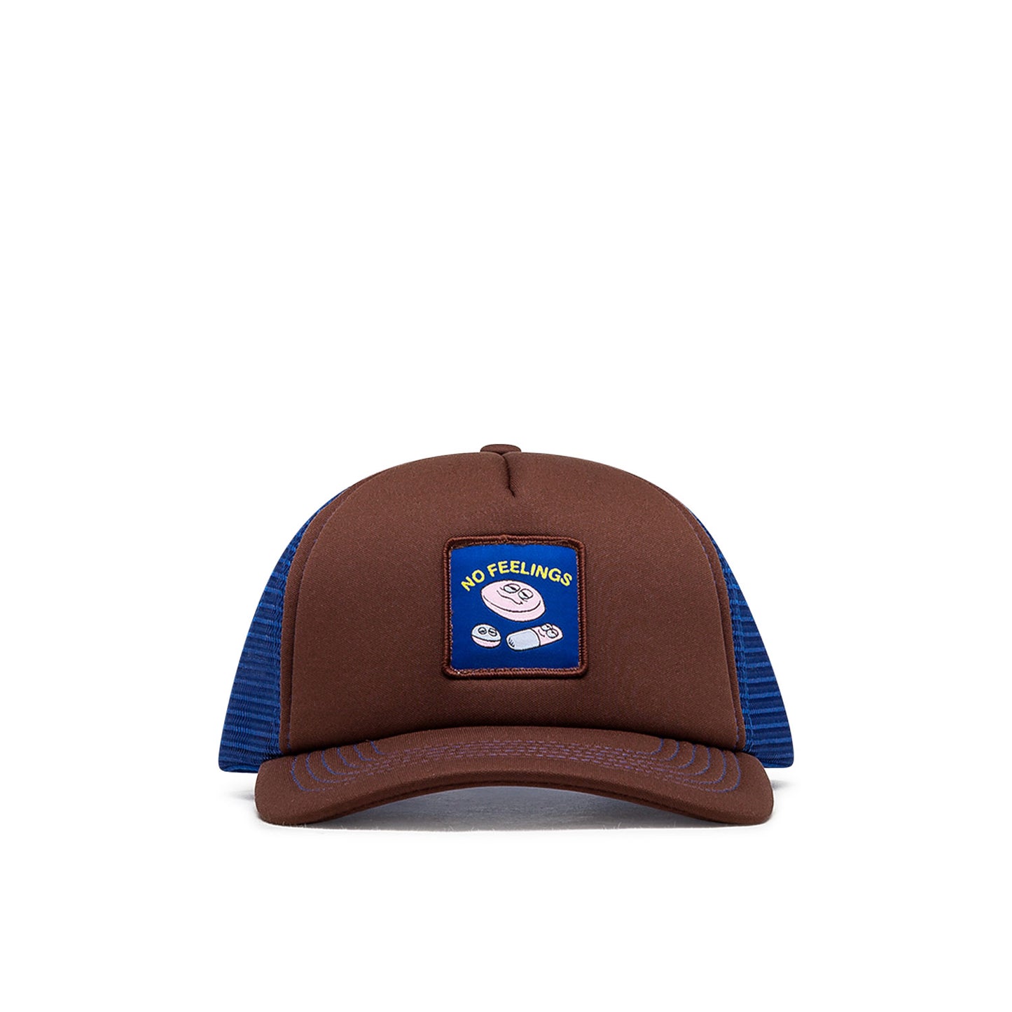 No Problemo Trucker Cap (Braun / Blau) - Allike Store