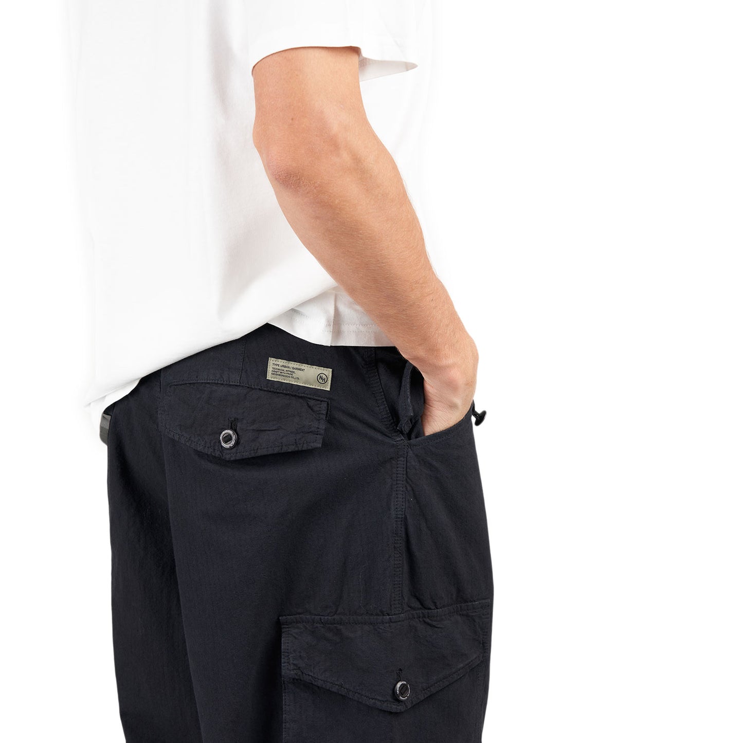 Neighborhood Wide Cargo Pants (Schwarz) - Allike Store