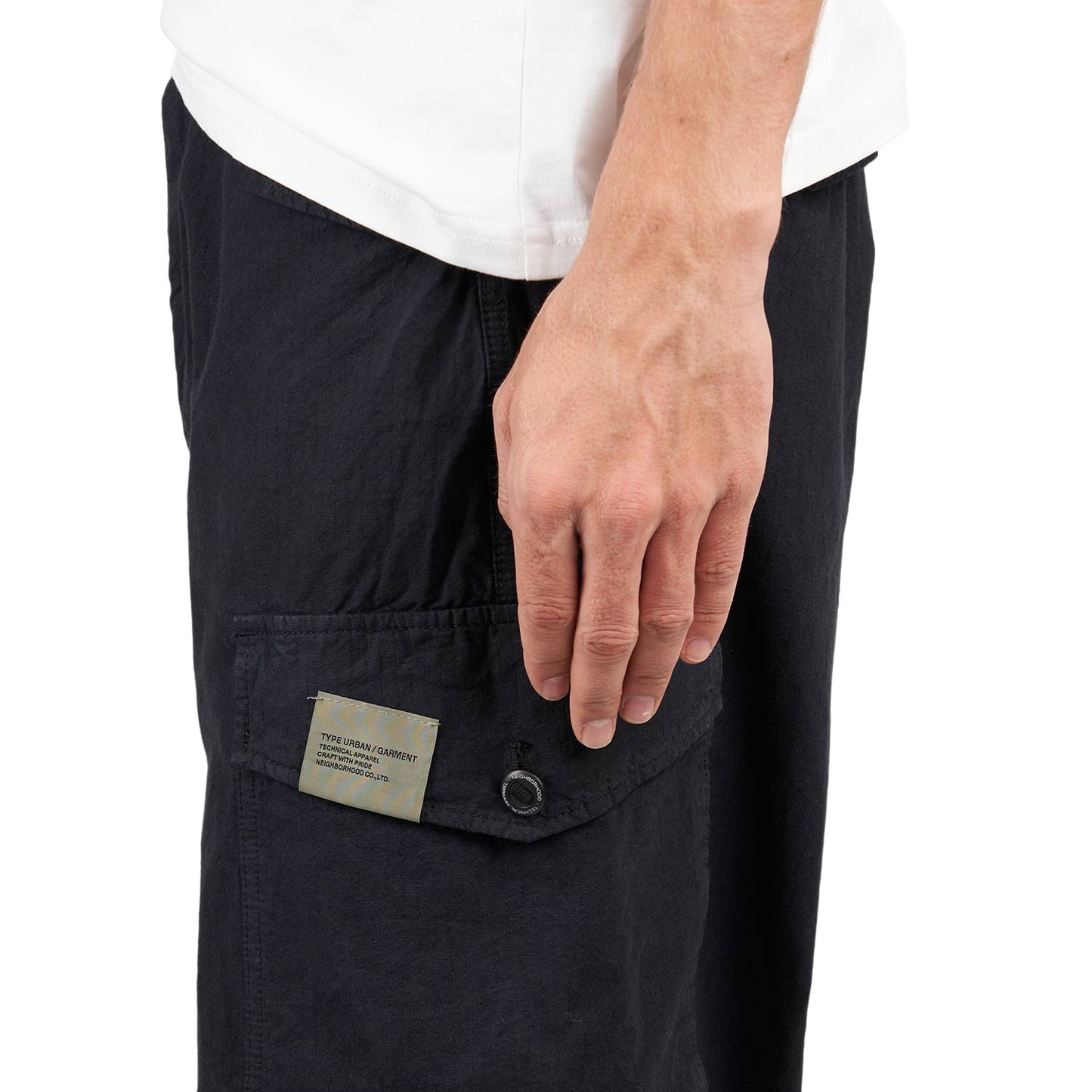 Neighborhood Wide Cargo Pants (Schwarz) - Allike Store