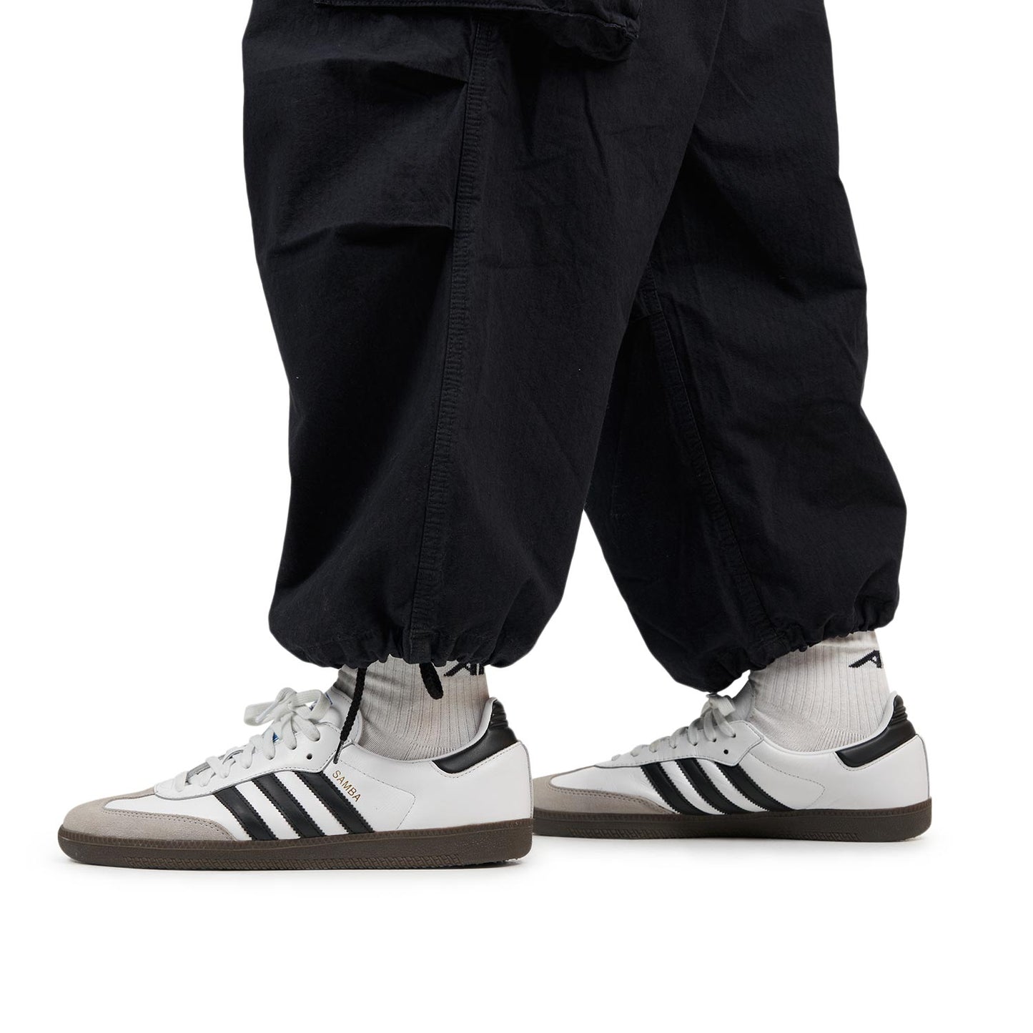 Neighborhood Wide Cargo Pants (Schwarz) - Allike Store
