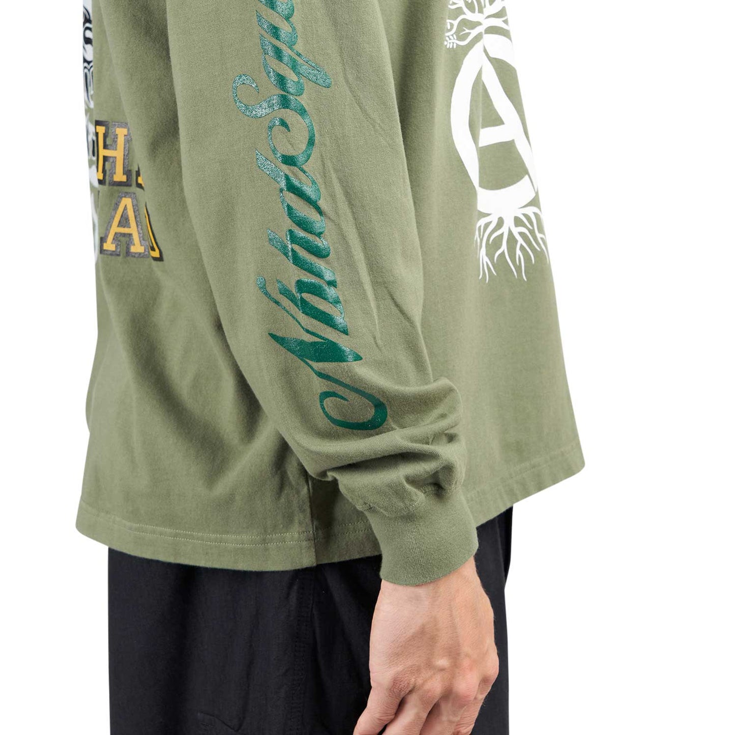 Neighborhood TEE LS-17 (Oliv) - Allike Store