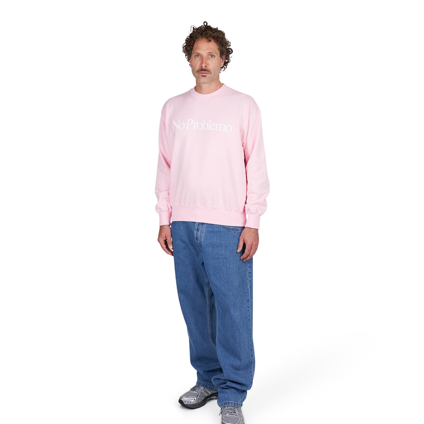 No Problemo Sweatshirt (Pink) - Allike Store