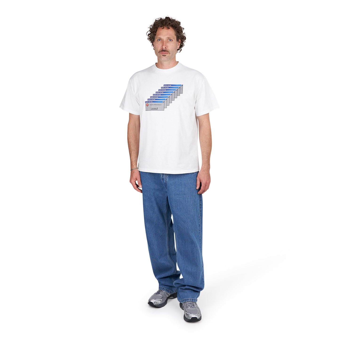 No Problemo Critical Error SS Tee (Weiss) - Allike Store