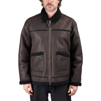 Rassvet Faux Shearling Coat (Brown)