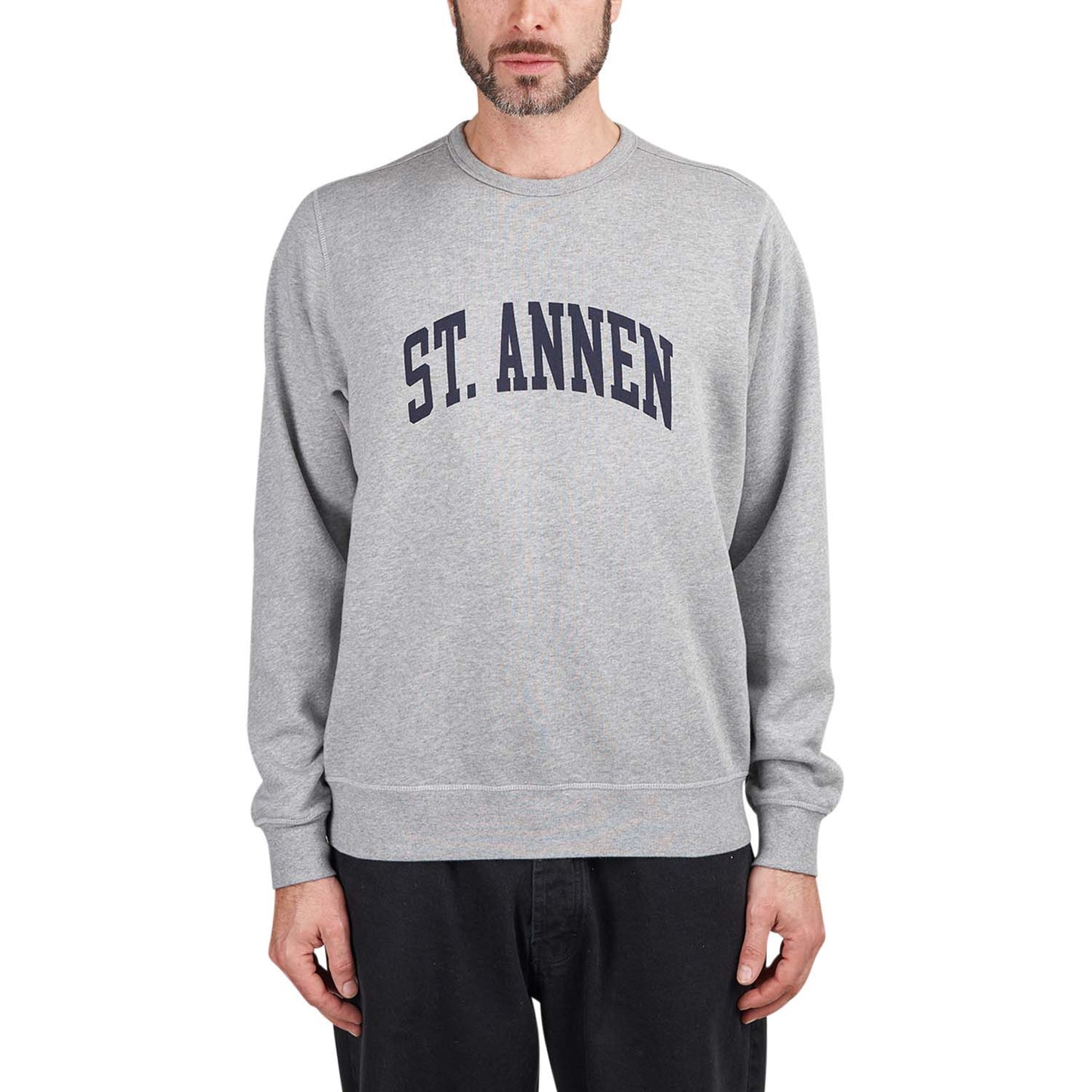 Pop Trading Company St Annen Crewneck Sweater (Grau) - Allike Store
