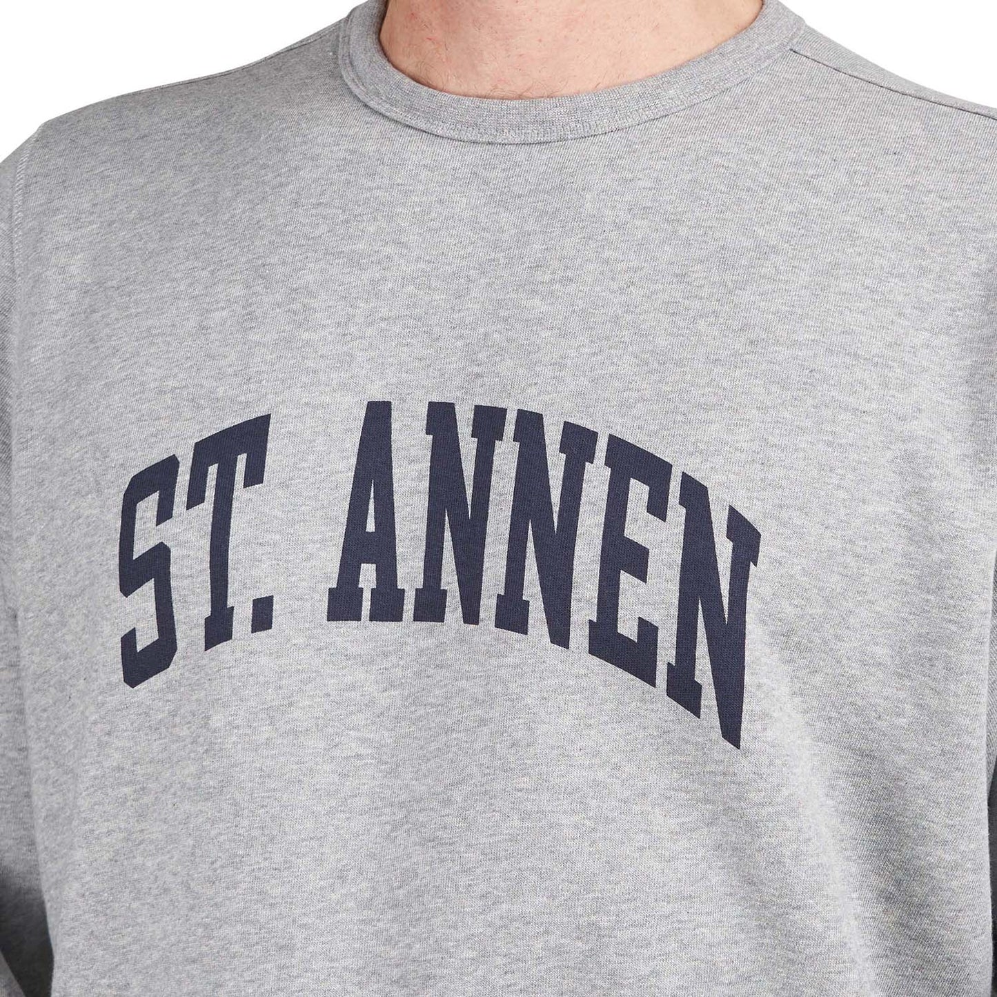 Pop Trading Company St Annen Crewneck Sweater (Grau) - Allike Store
