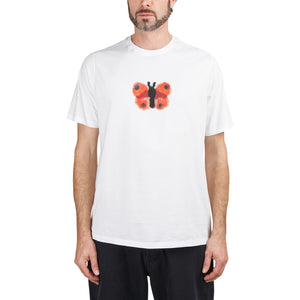 Pop Trading Company Rop Butterfly T-Shirt (Weiß) - Allike Store