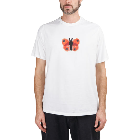 Pop Trading Company Rop Butterfly T-Shirt (Weiß)  - Algreen Store