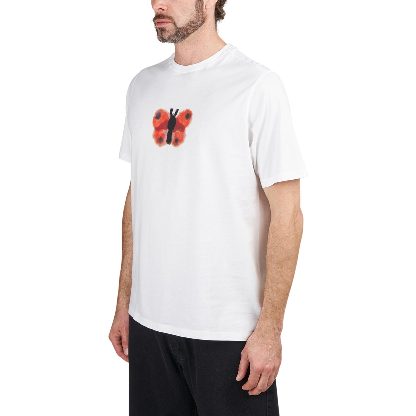 Pop Trading Company Rop Butterfly T-Shirt (Weiß) - Allike Store