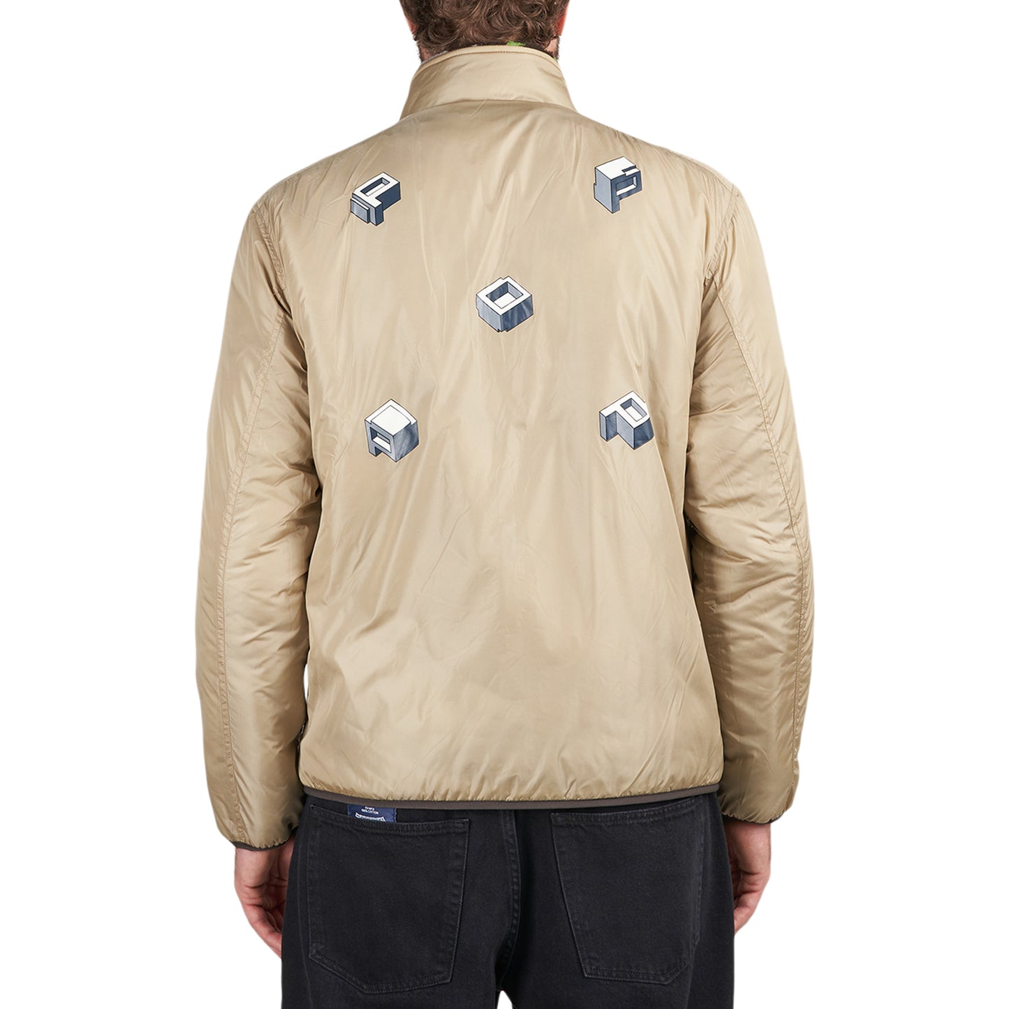 Pop Trading Company Adam Reversible Jacket (Multi) - Allike Store