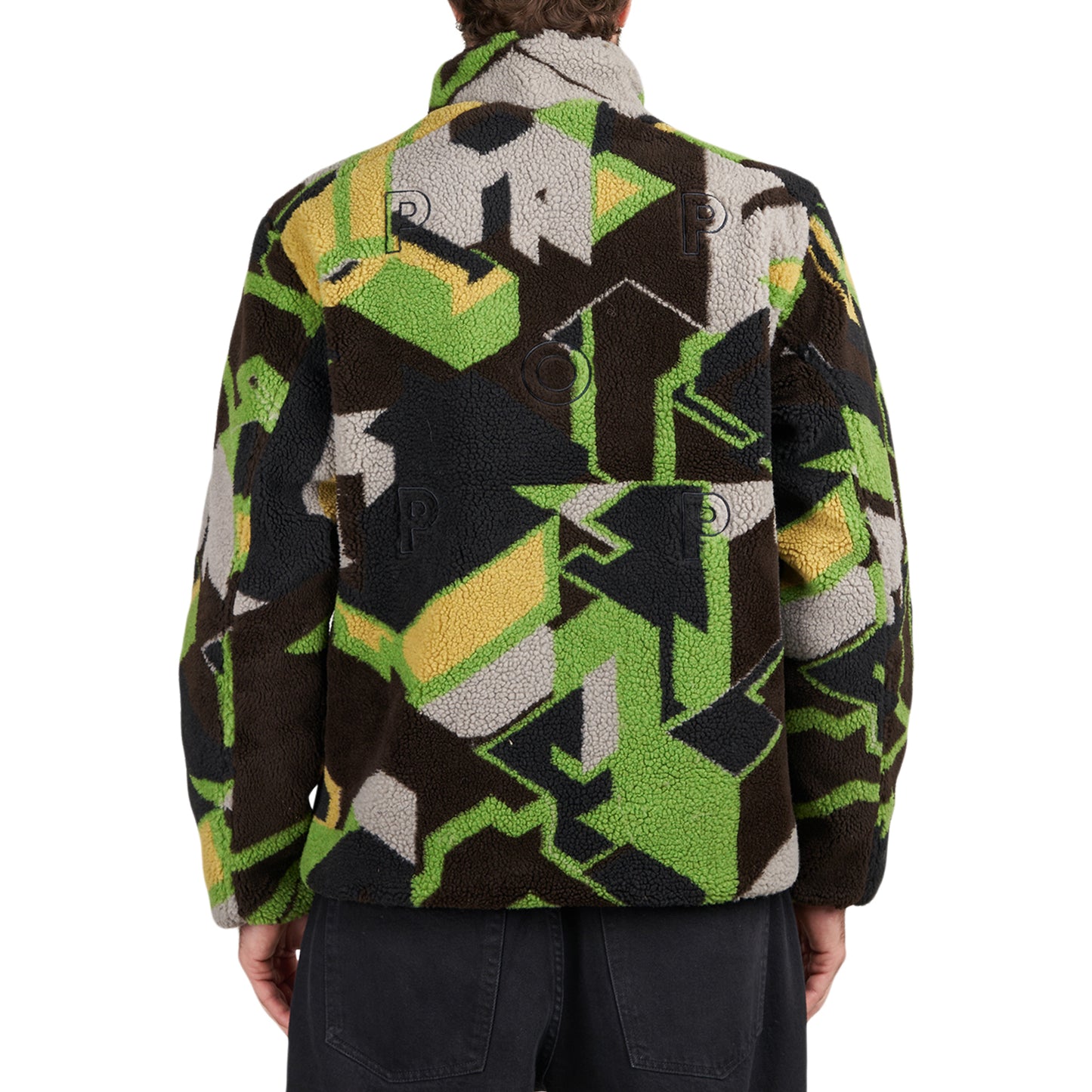 Pop Trading Company Adam Reversible Jacket (Multi)  - Allike Store