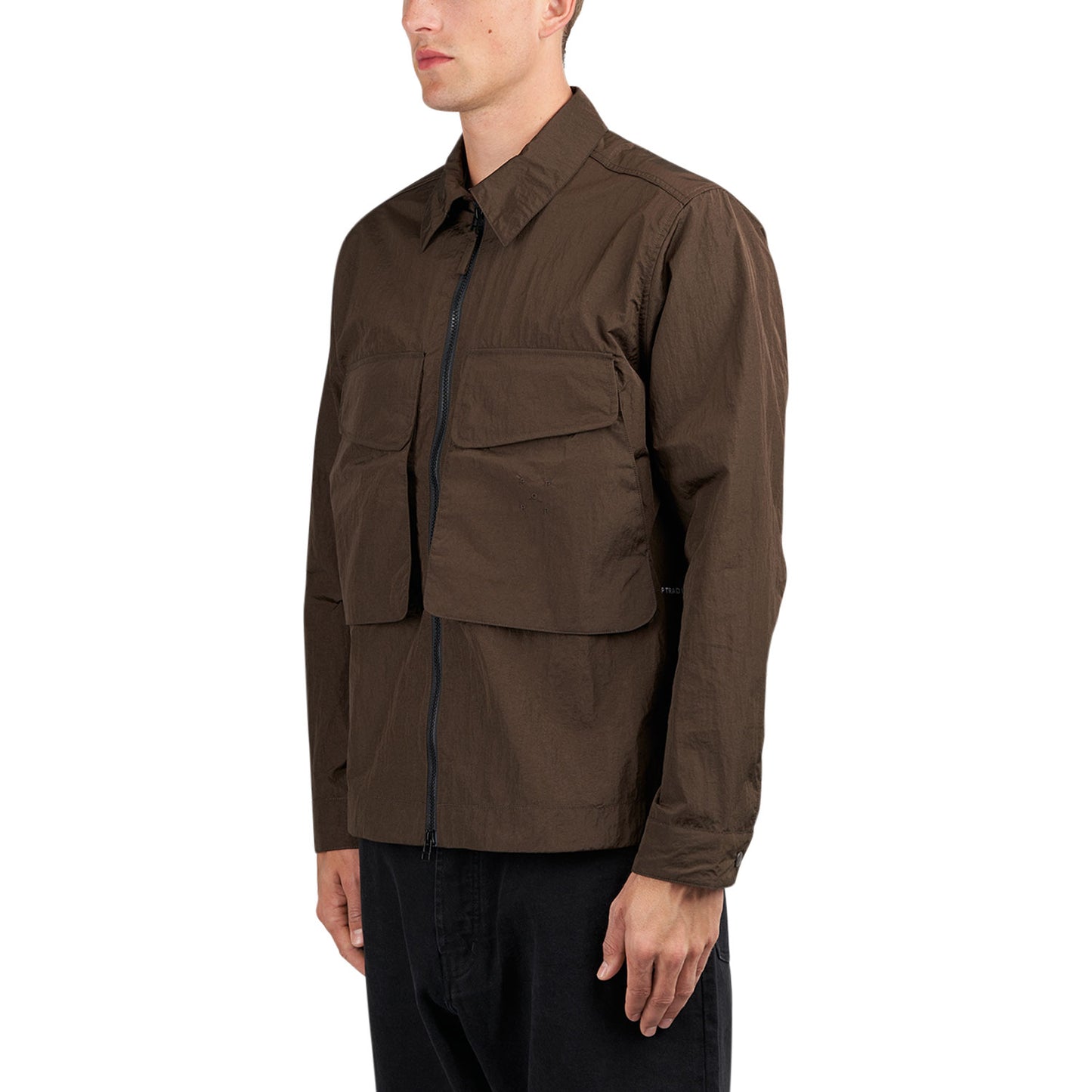 Pop Trading Company Boxer Overshirt (Braun) - Allike Store