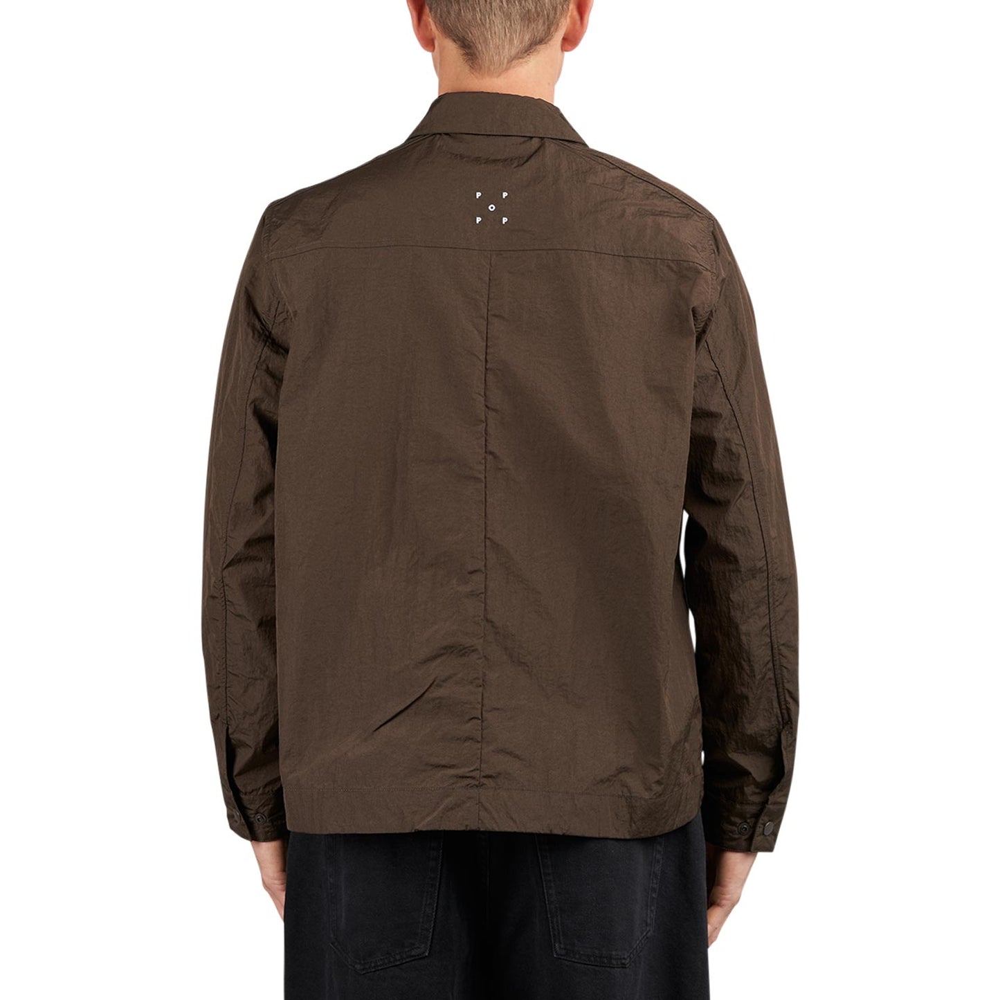 Pop Trading Company Boxer Overshirt (Braun) - Allike Store