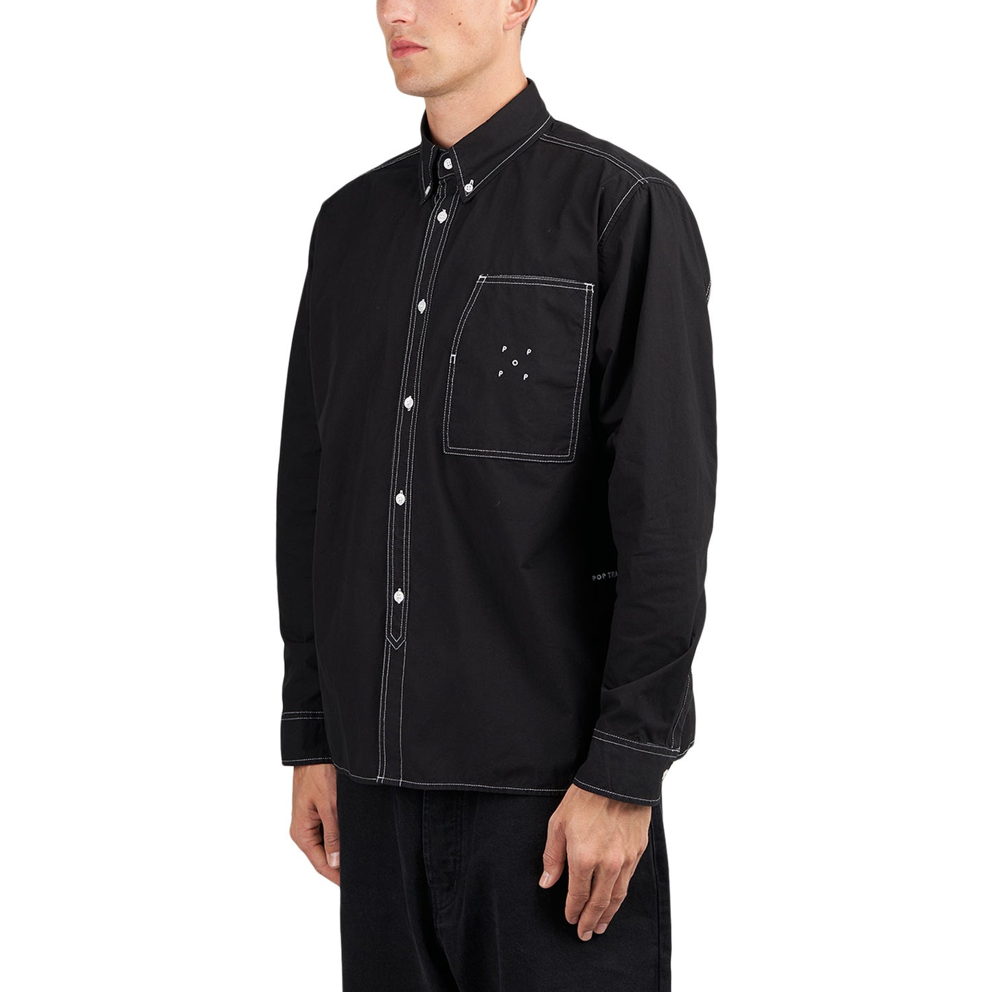 Pop Trading Company BD Shirt (Schwarz) - Allike Store