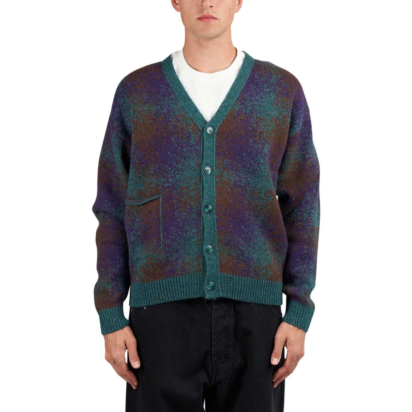 Pop Trading Company Knitted Cardigan (Multi) - Allike Store