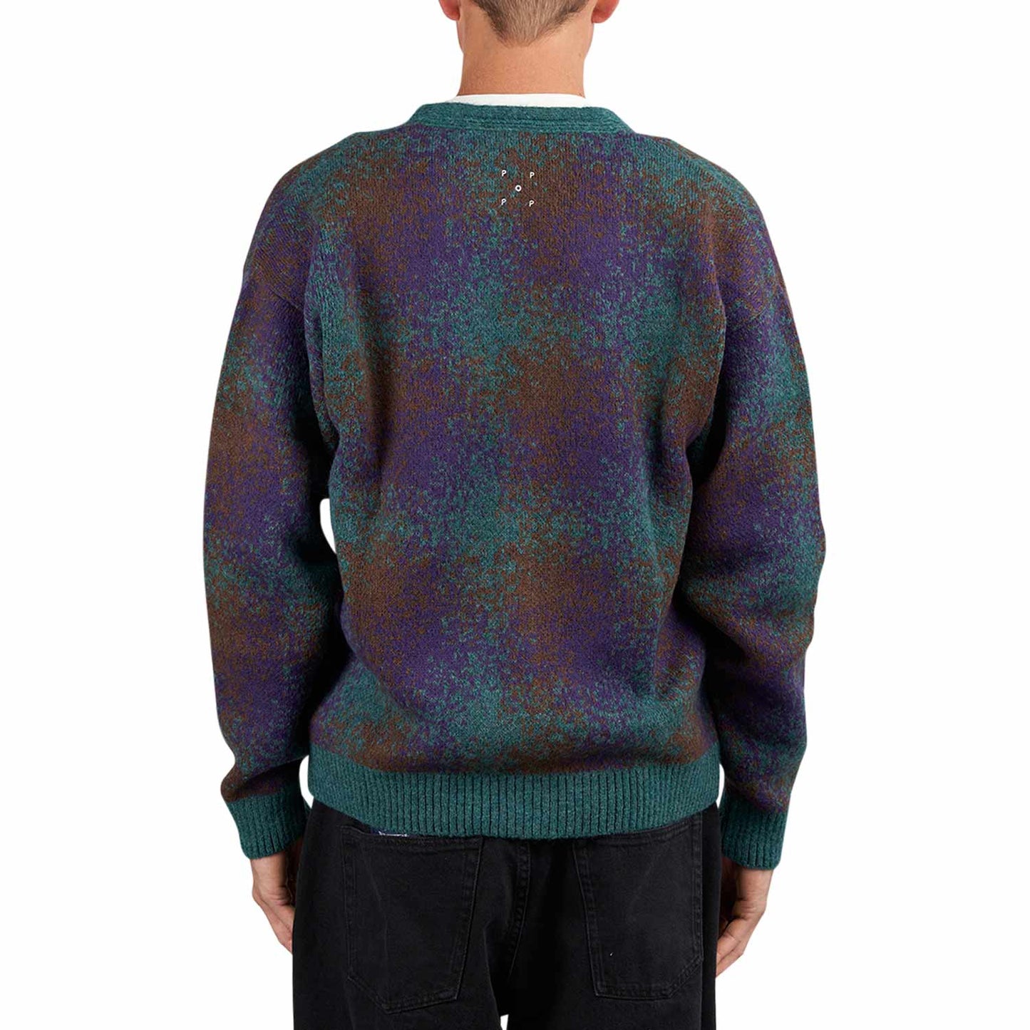 Pop Trading Company Knitted Cardigan (Multi) - Allike Store