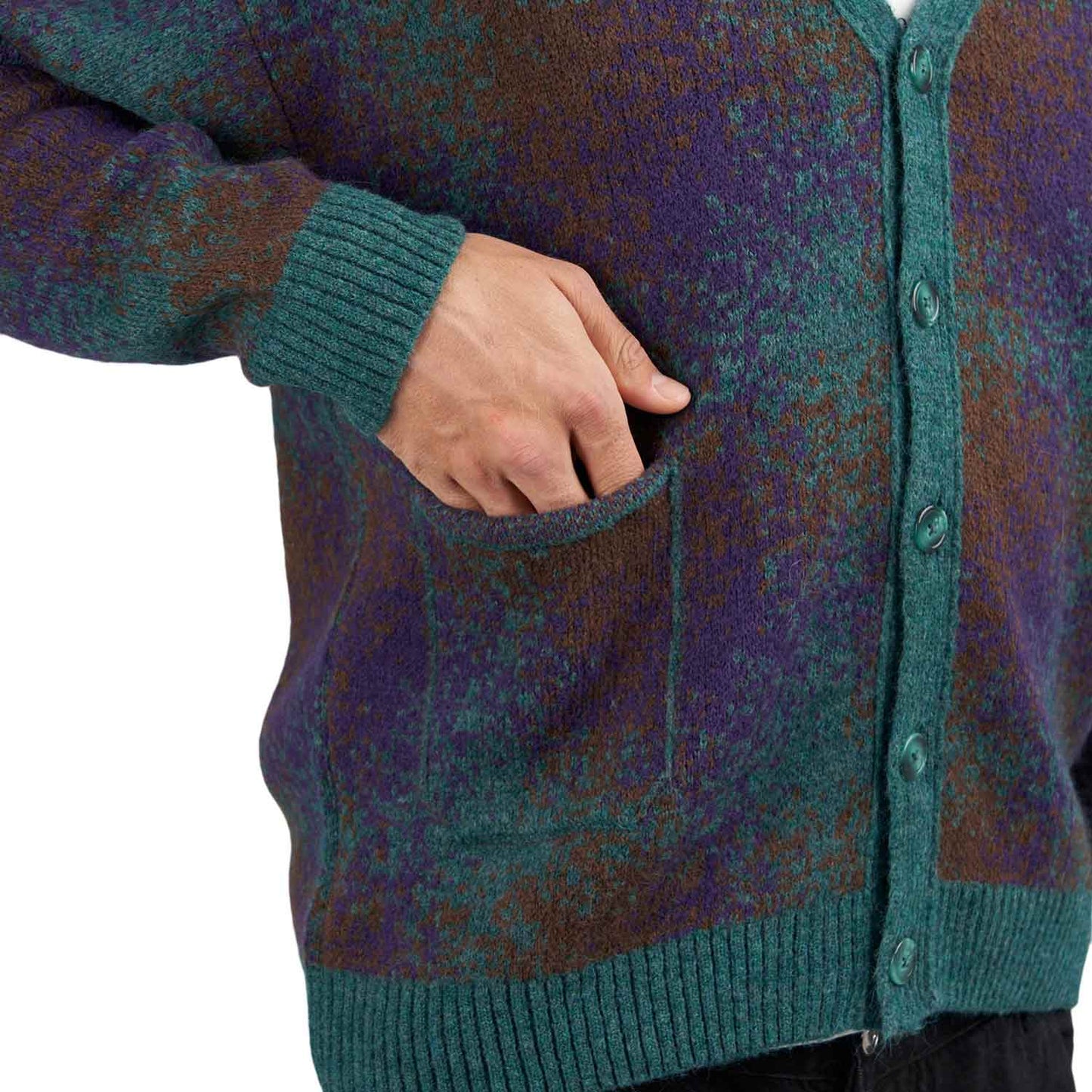 Pop Trading Company Knitted Cardigan (Multi) - Allike Store