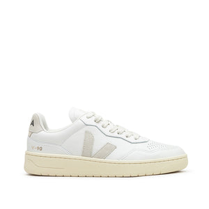 Veja WMNS V-90 O.T. Leather (Grau / Weiß) - Allike Store