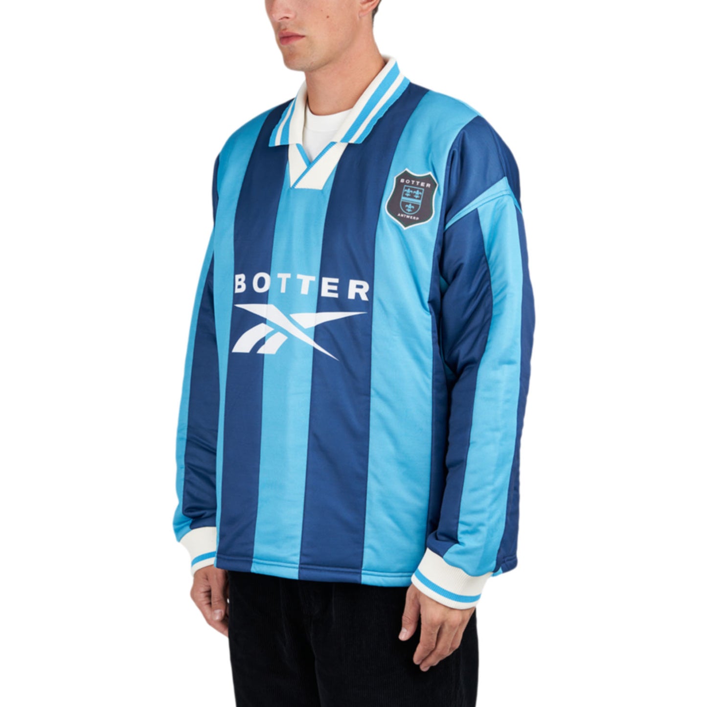 Reebok x BOTTER Padded LS Polo (Blau) - Allike Store