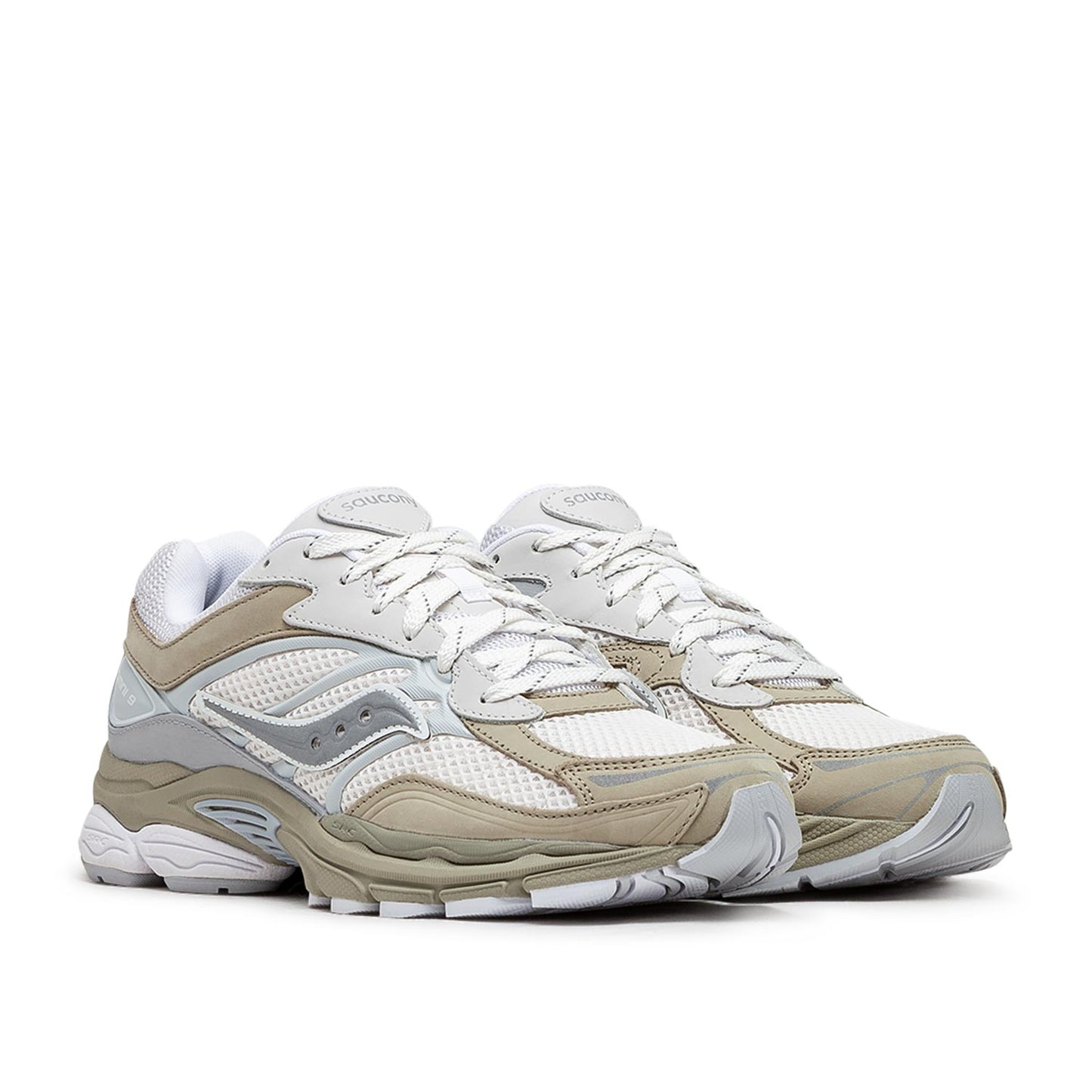 Saucony ProGrid Omni 9 (Weiß / Beige) - Allike Store
