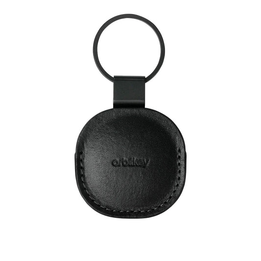 Orbitkey Leather Holder for AirTag (Schwarz)  - Allike Store