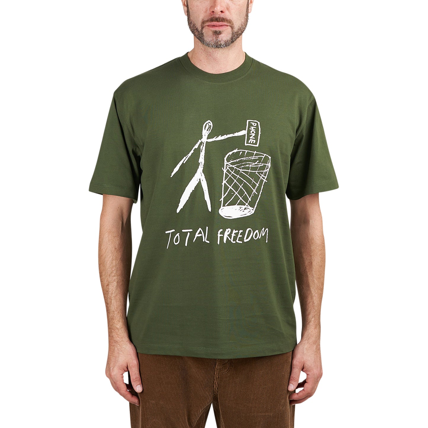 T.I.M.E. Total Freedom SS Tee (Grün / Weiß) - Allike Store
