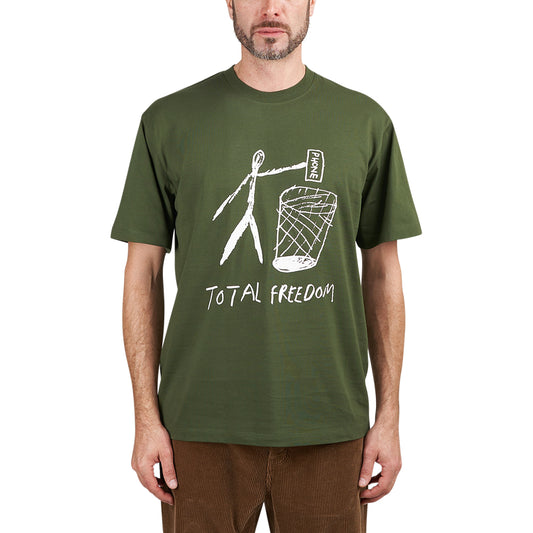 T.I.M.E. Total Freedom SS Tee (Grün / Weiß)  - Allike Store
