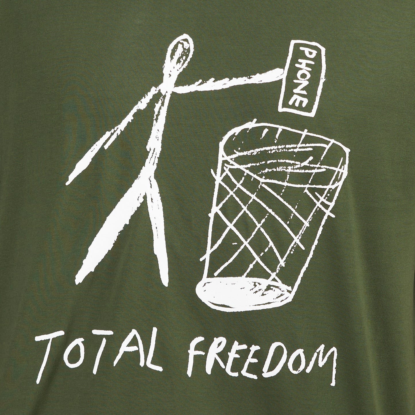 T.I.M.E. Total Freedom SS Tee (Grün / Weiß) - Allike Store