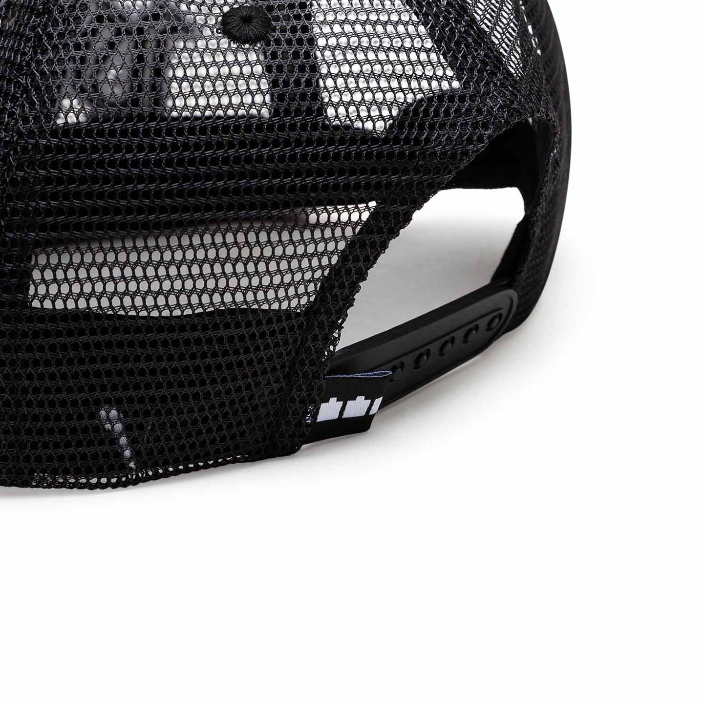The Trilogy Tapes TTT Pain All-Over Mesh Trucker 6-Panel (Schwarz) - Allike Store
