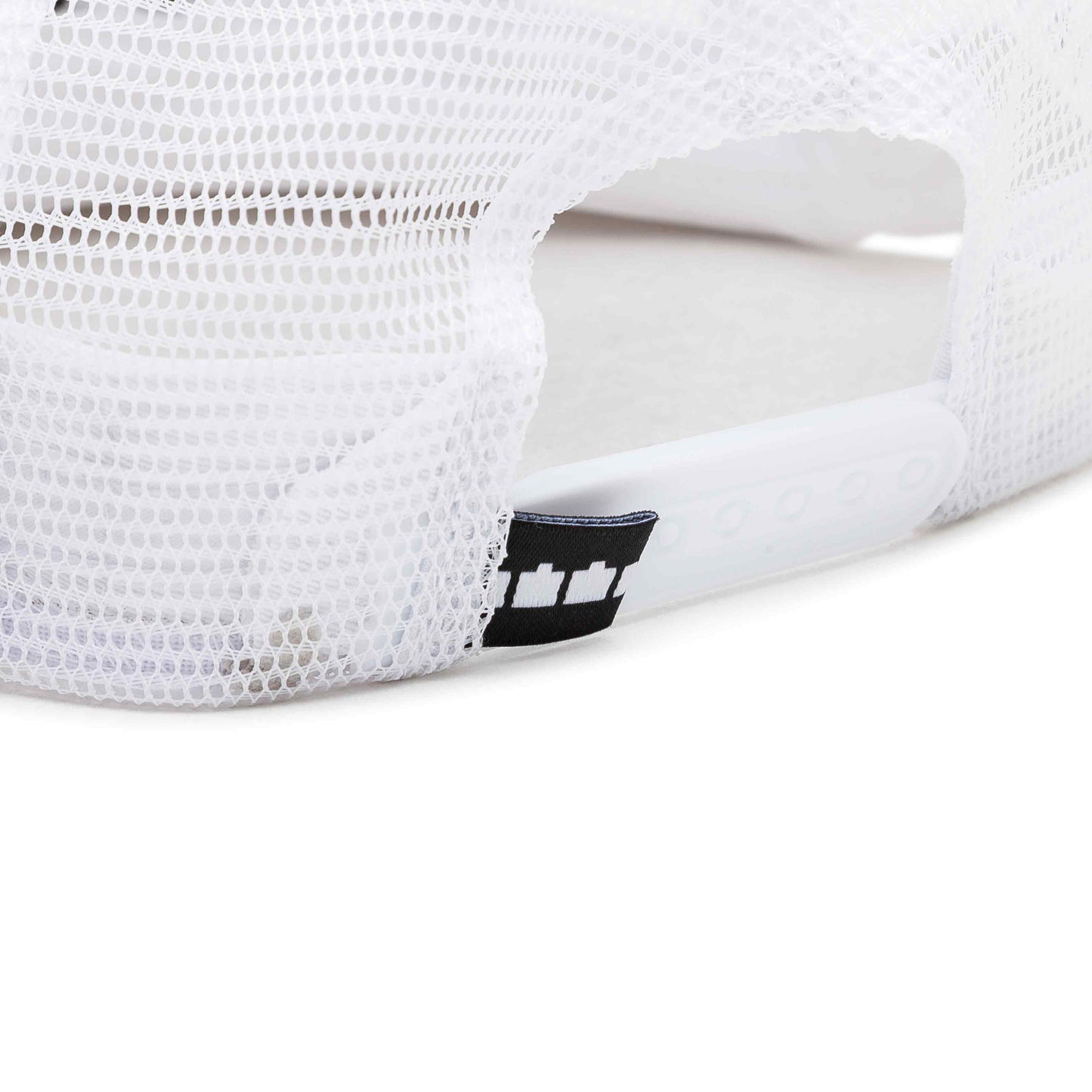 The Trilogy Tapes TTT Pain All-Over Mesh Trucker 6-Panel (Weiss) - Allike Store