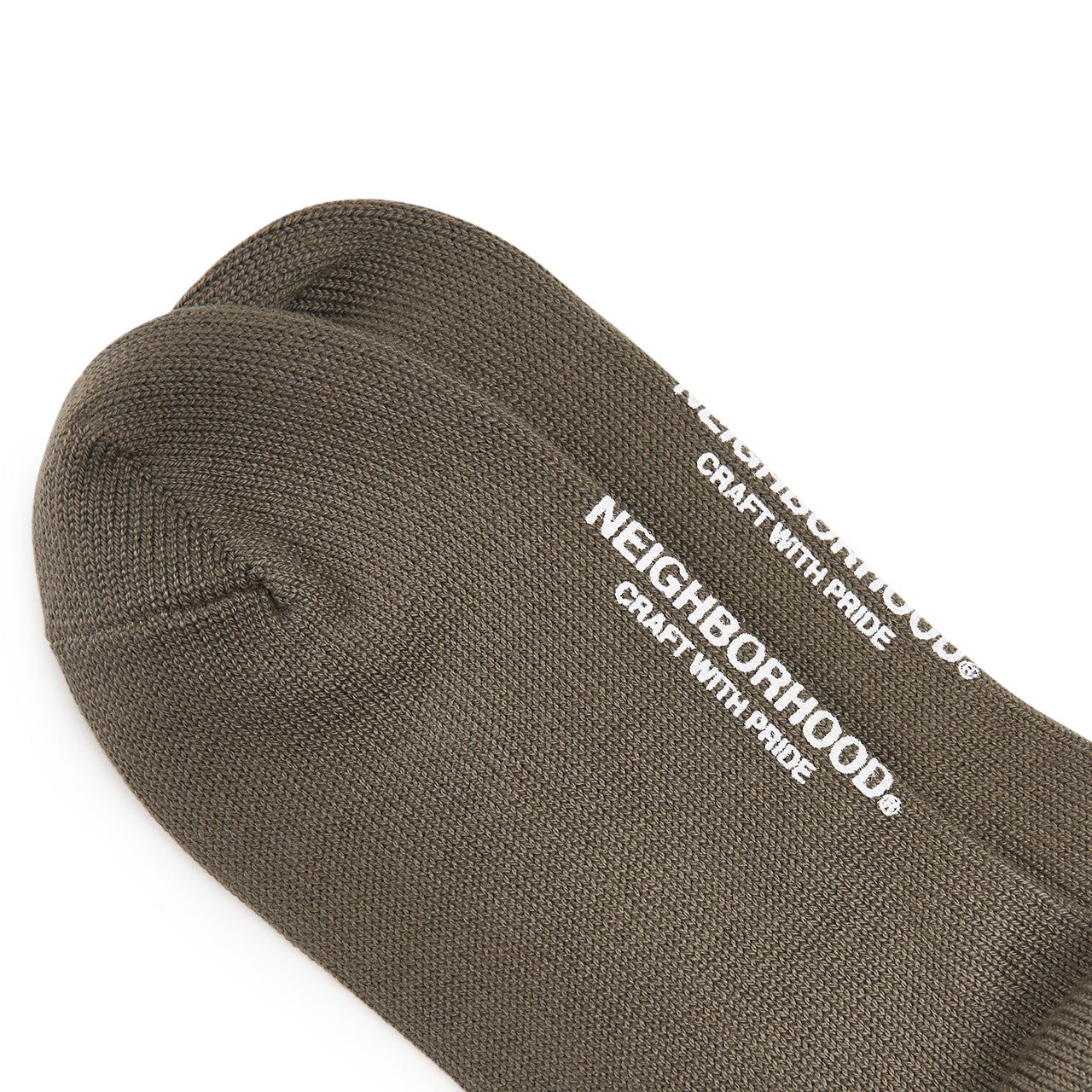 Neighborhood Rib Socks (Oliv)  - Allike Store