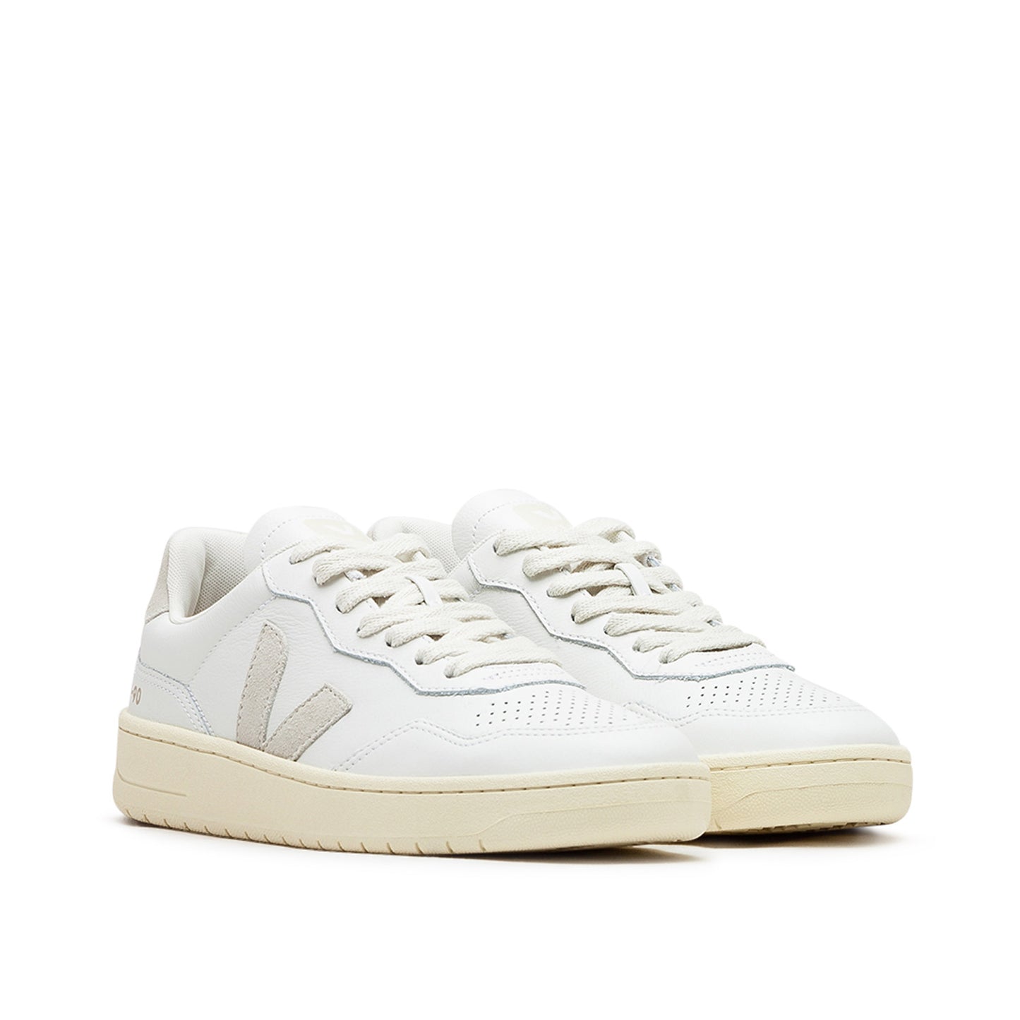 Veja WMNS V-90 O.T. Leather (Grau / Weiß) - Allike Store
