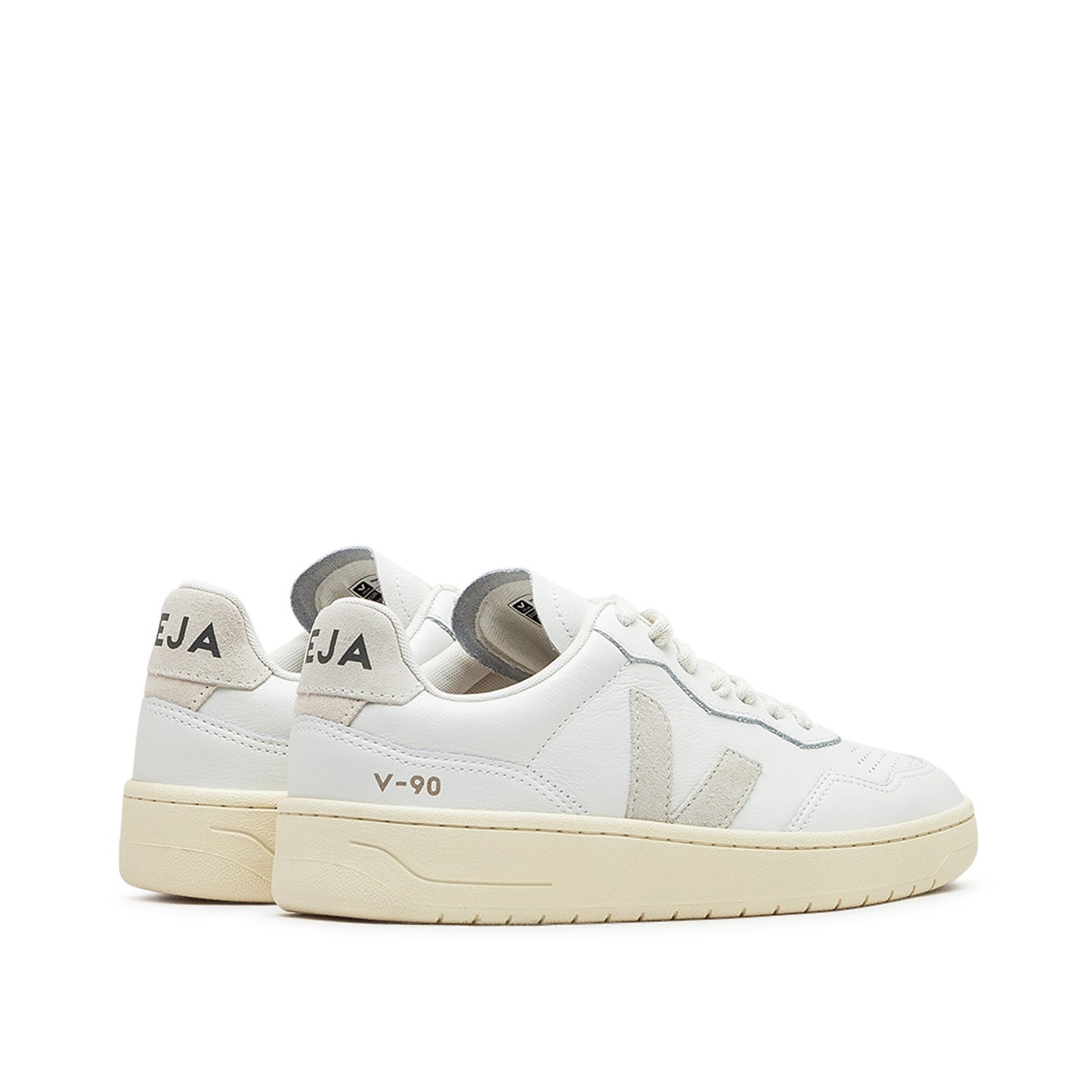 Veja WMNS V-90 O.T. Leather (Grau / Weiß) - Allike Store