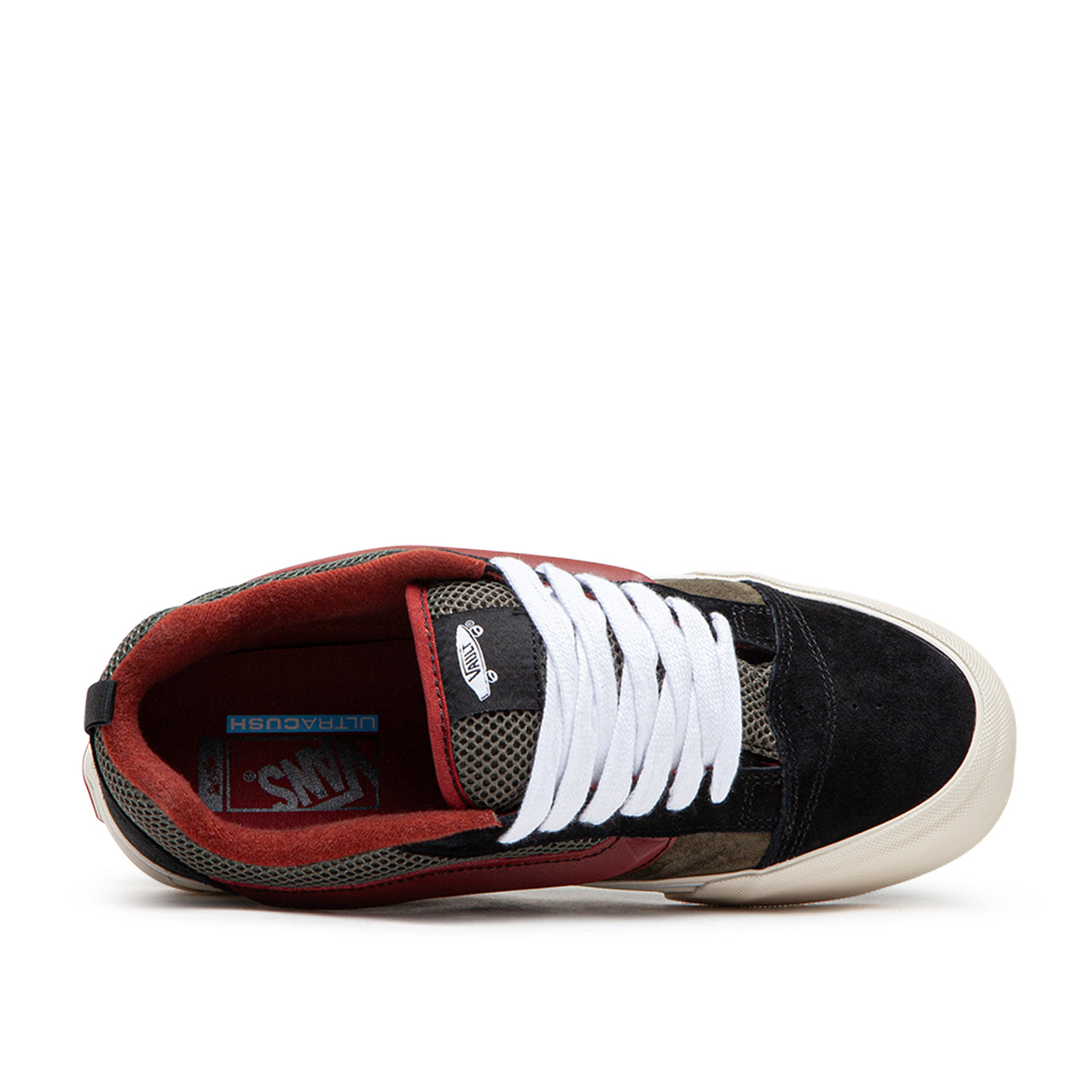 Vans Vault Knu-Skool LX (Oliv / Schwarz / Rot)  - Allike Store