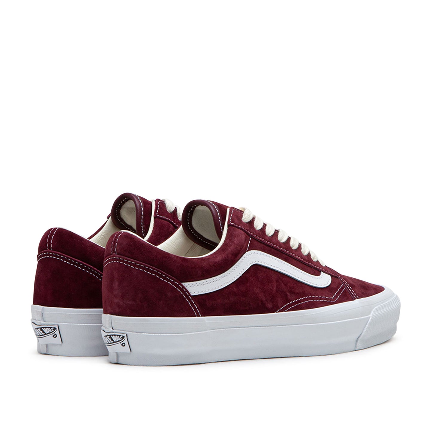 Vans Old Skool Reissue 36 (Dunkelrot / Weiß) - Allike Store