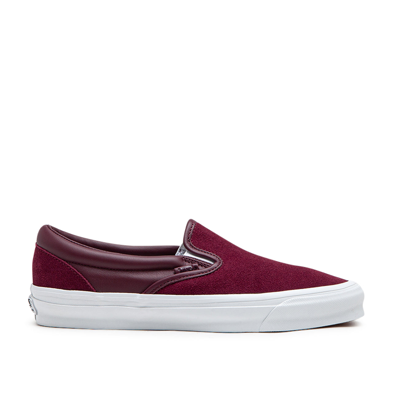 Vans Slip Ons Red Vans In Store Vans Vault UA OG Classic Slip-On