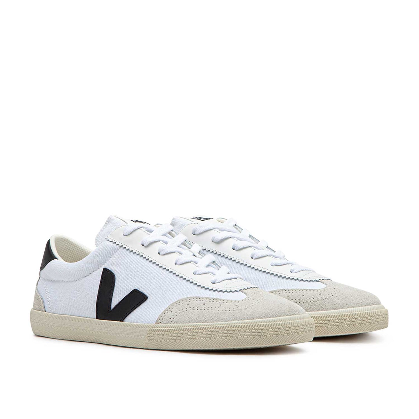 Veja Volley Canvas (Weiß / Schwarz) - Allike Store