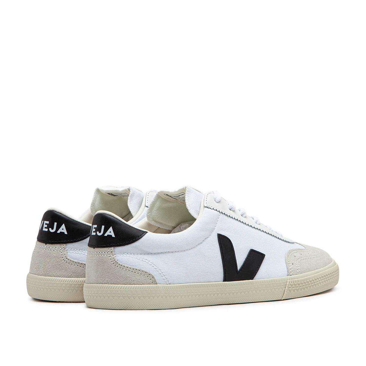 Veja Volley Canvas (Weiß / Schwarz)  - Allike Store