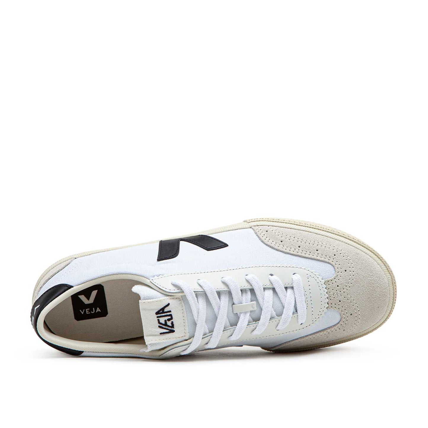 Veja Volley Canvas (Weiß / Schwarz) - Allike Store