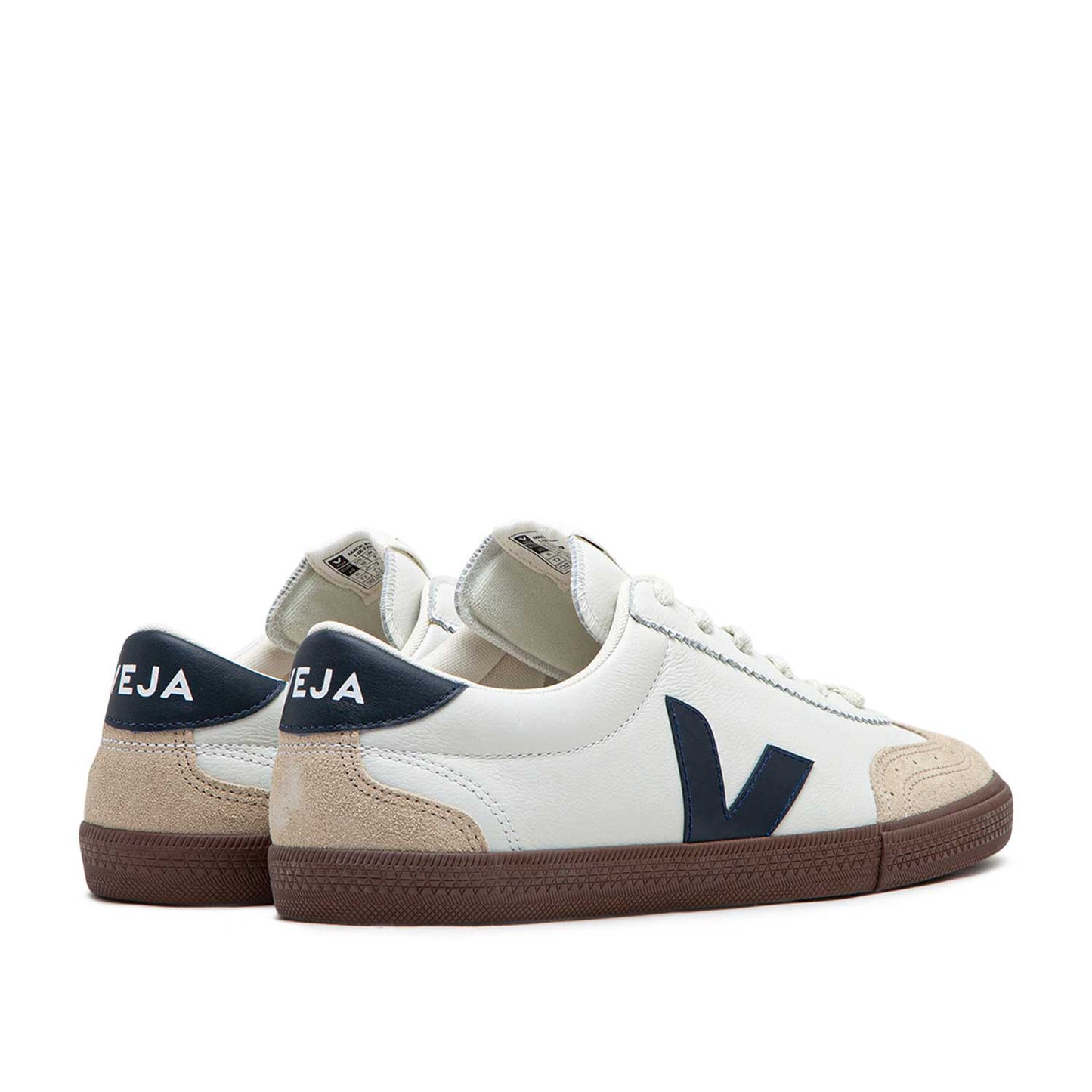 Veja Volley Canvas (Beige / Dunkelblau) - Allike Store