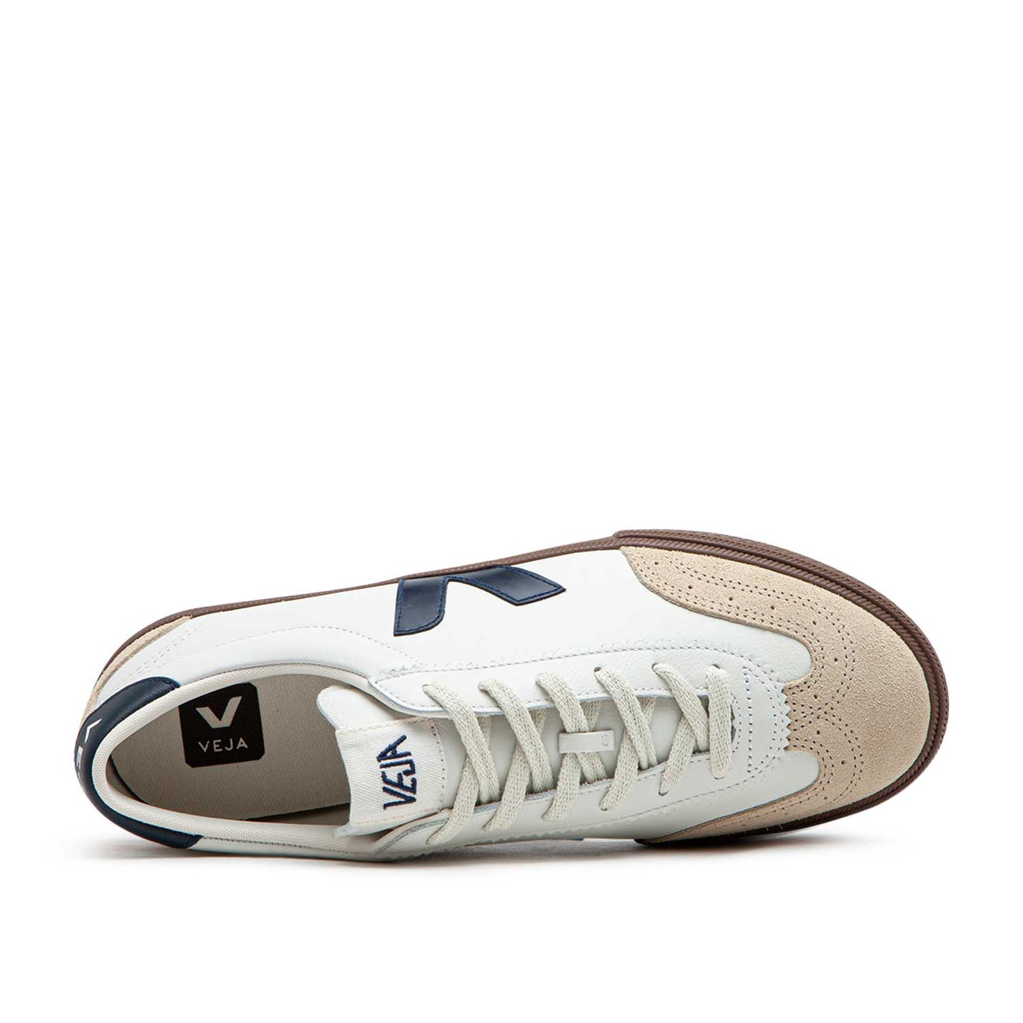 Veja Volley Canvas (Beige / Dunkelblau) - Allike Store