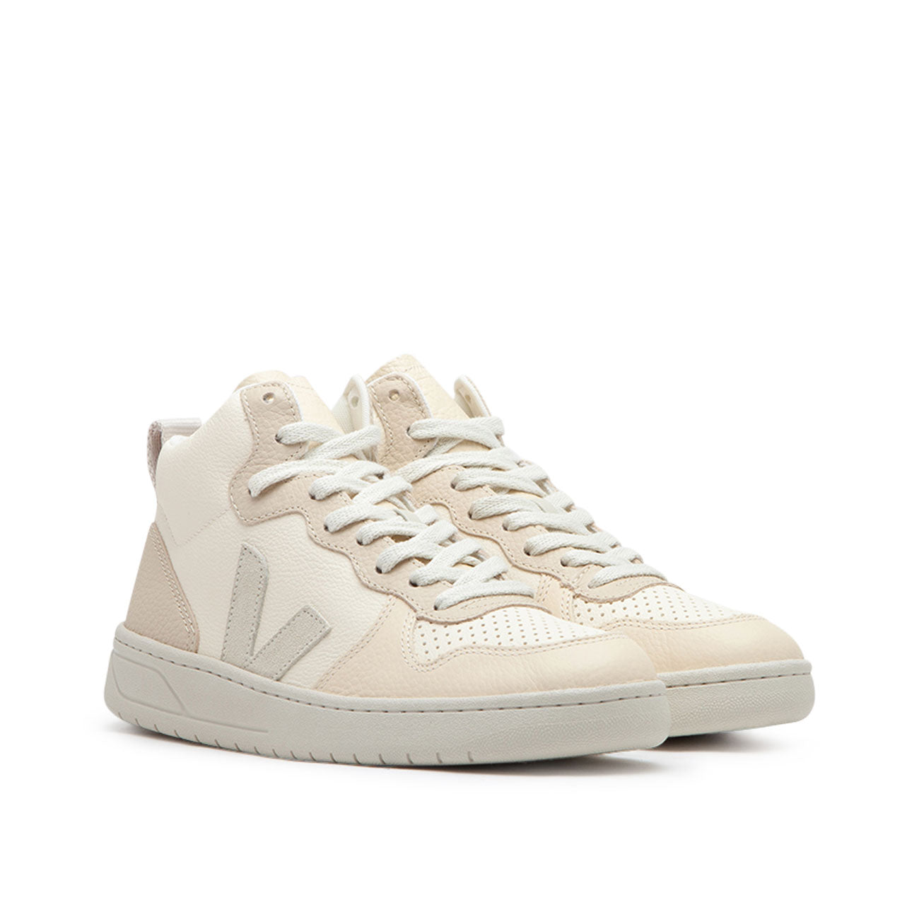 Veja WMNS V-15 Chromefree Leather (Beige)  - Allike Store