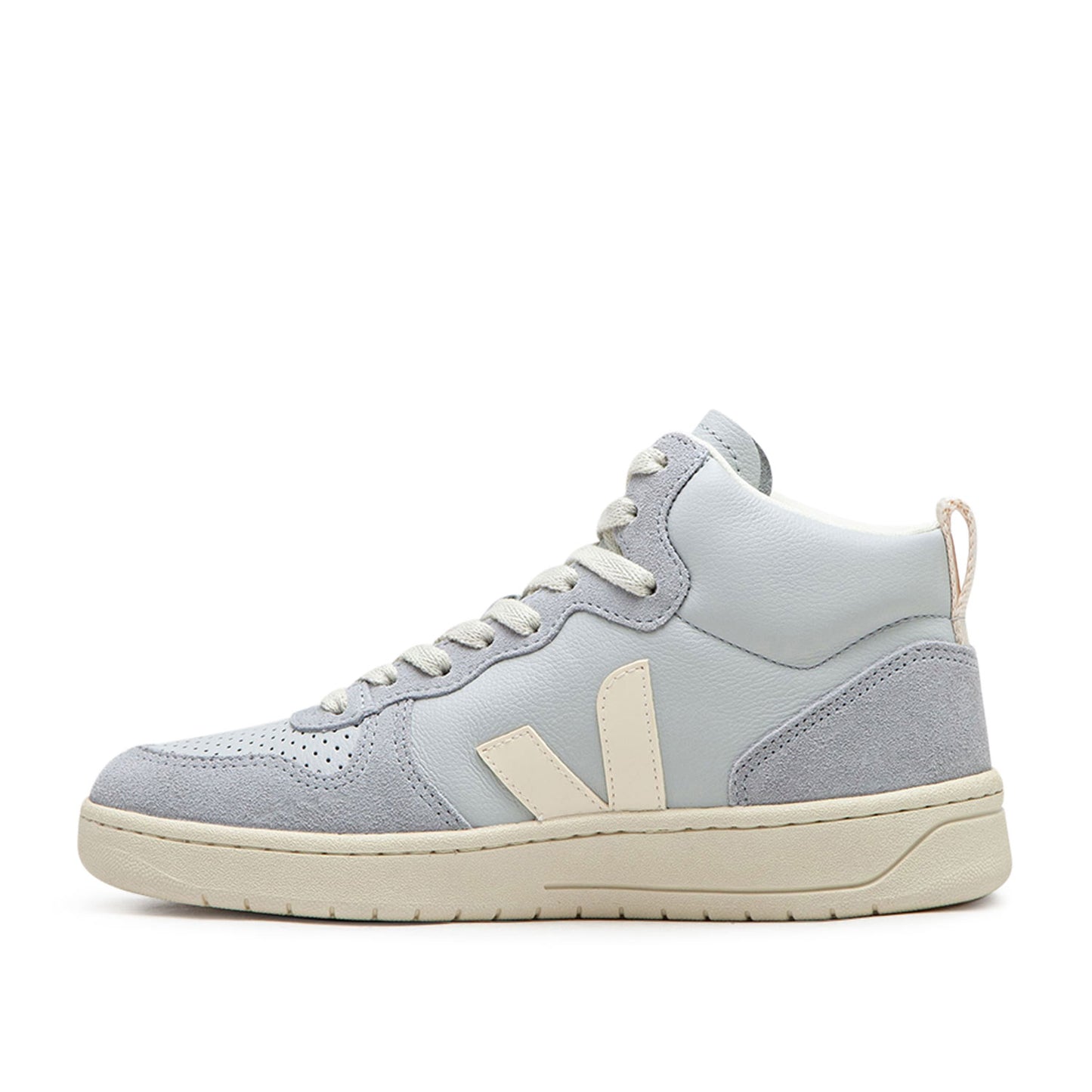 Veja WMNS V-15 Leather (Grau / Creme)  - Allike Store