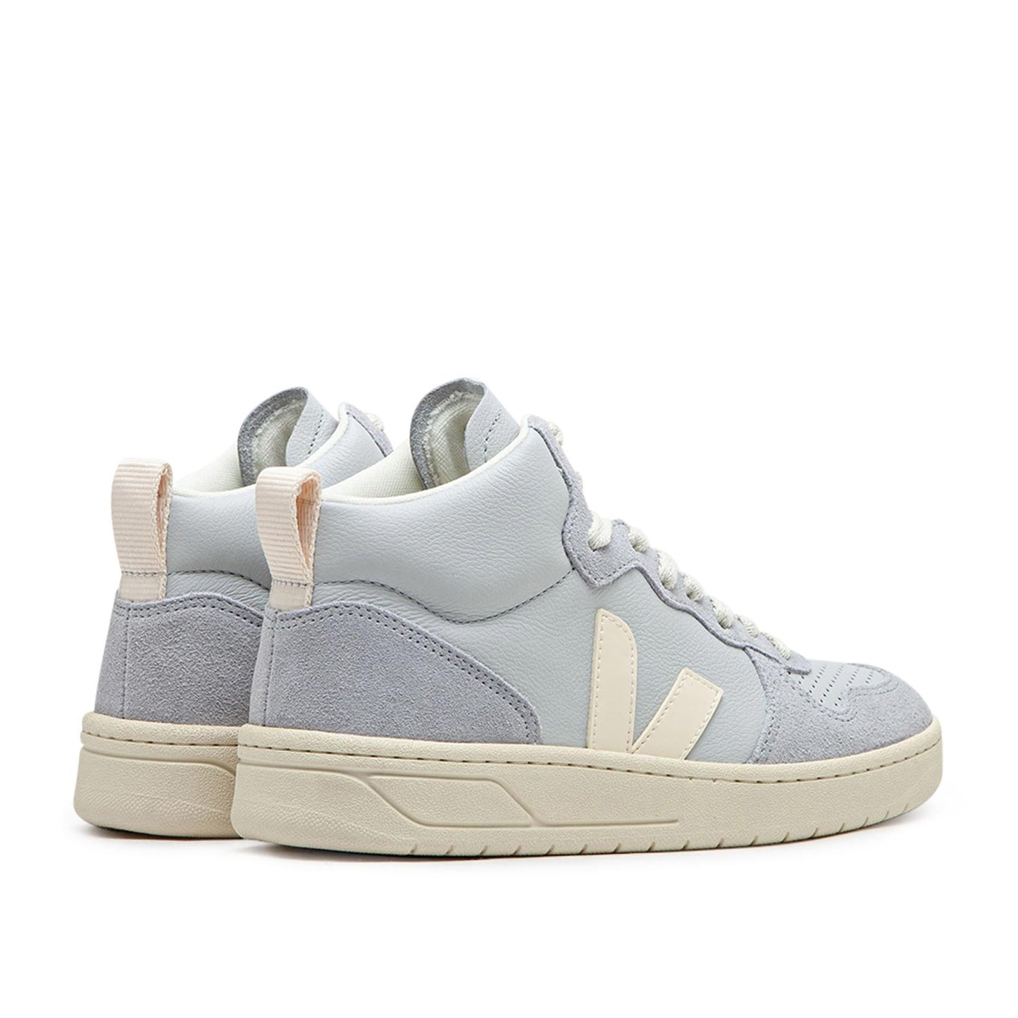 Veja WMNS V-15 Leather (Grau / Creme)  - Allike Store