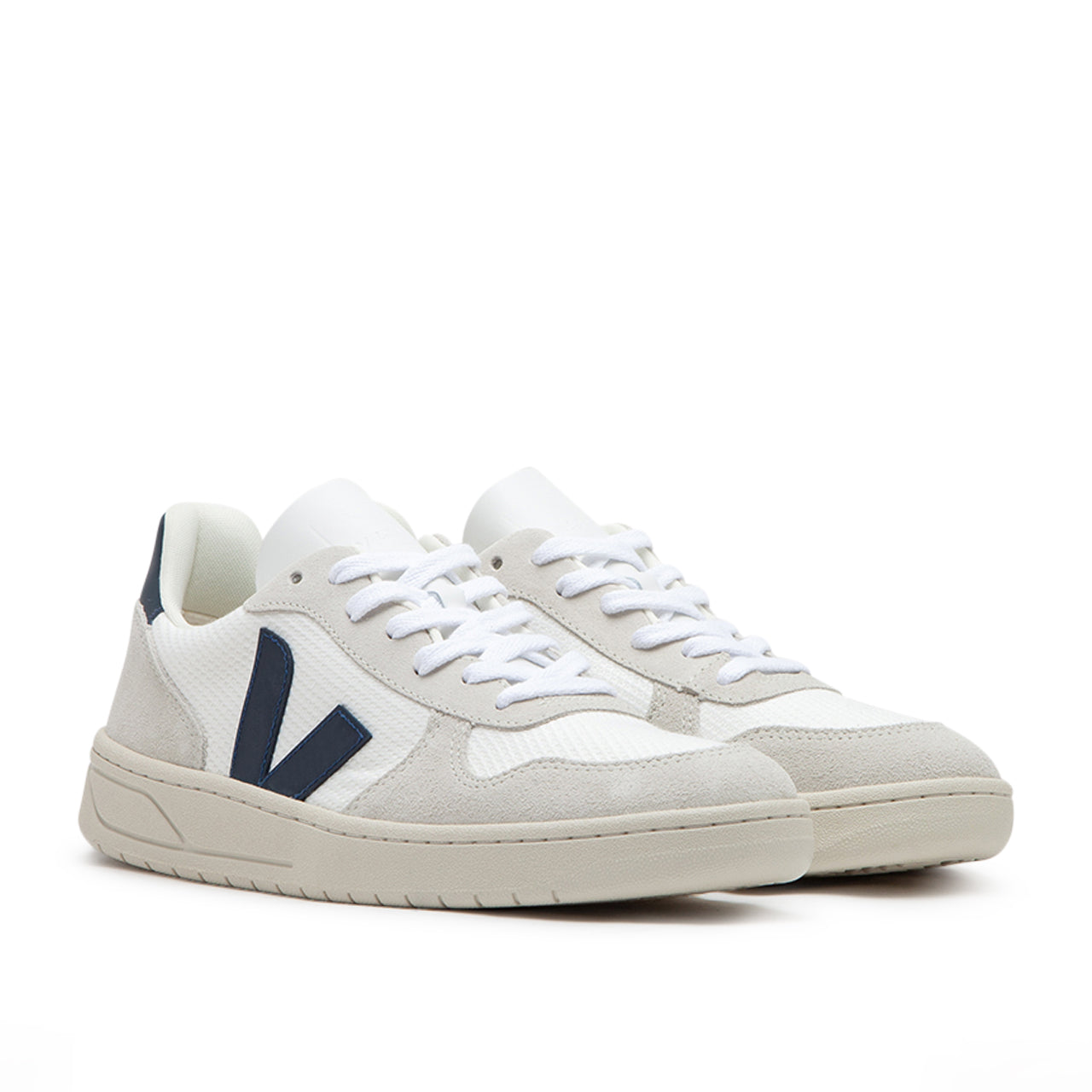 Veja V-10 B-Mesh (Weiß / Navy) - Allike Store