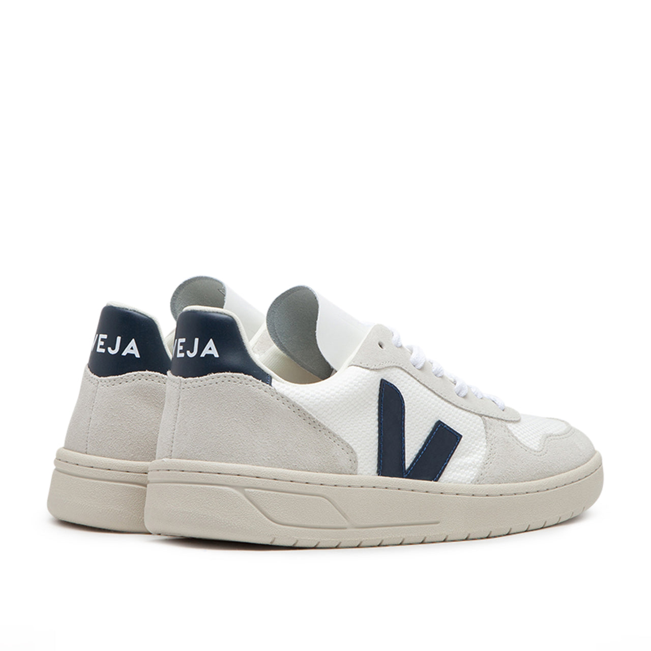 Veja V-10 B-Mesh (Weiß / Navy) - Allike Store