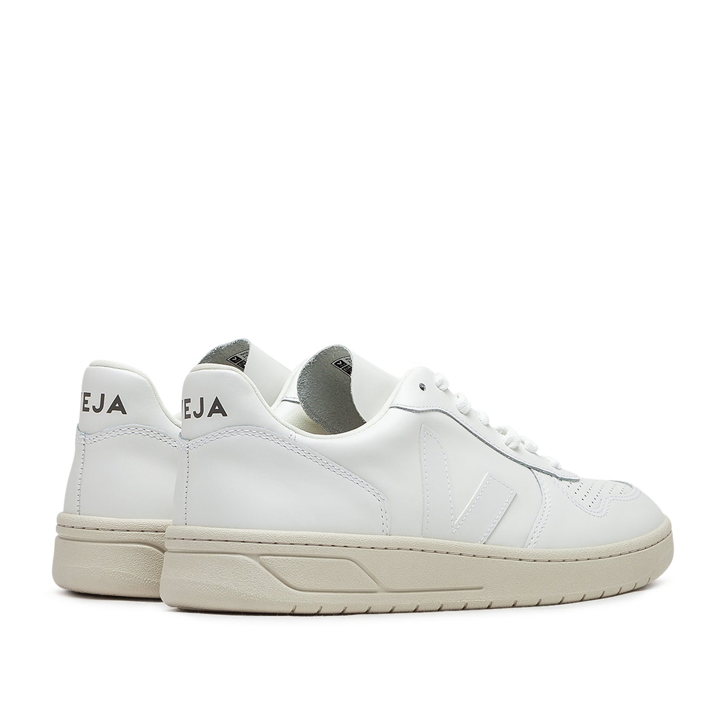 Veja V-10 Leather (Weiß) - Allike Store